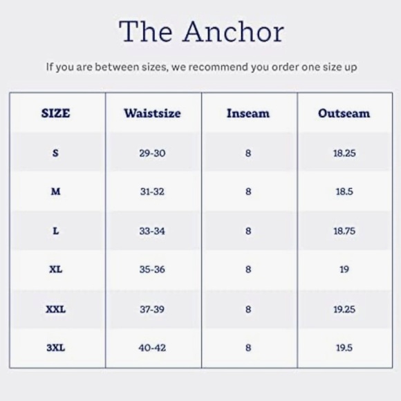 Fair Harbor men’s the anchor 8” inseam men’s swimsuit trunks breezeknit liner - Picture 9 of 9